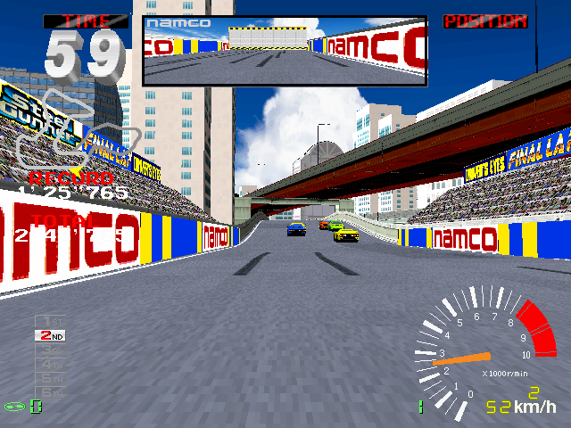 Ridge Racer 2 (Rev. RRS2, US) Screenthot 2